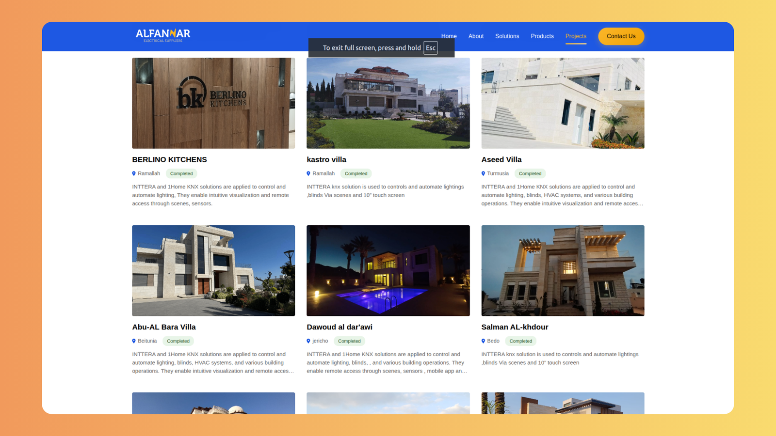 E-commerce Platform for Electrical Supplier